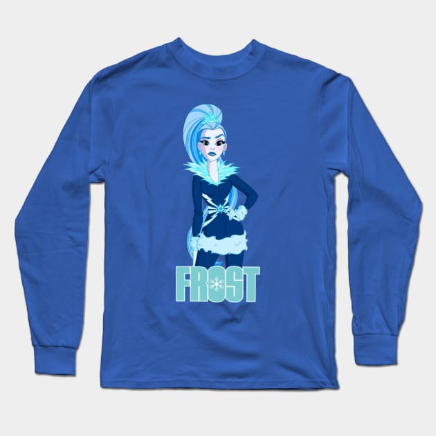 Frost (DC Superhero Girls) Long Sleeve T-Shirt by DaisyTheQuake